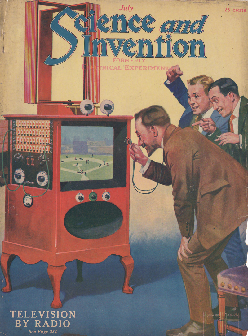 Illustration for article titled When Watching Baseball on TV Was the Future